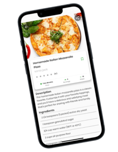 Screenshot of Chefbite app